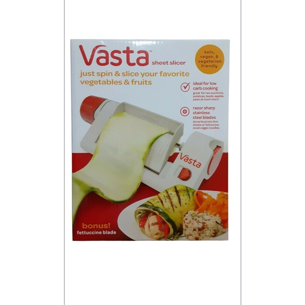 Vasta Sheet Slicer with Bonus Fettuccine Blade